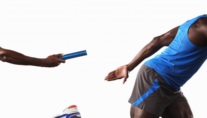 like runners in a relay race all functions in a business need to pass the same message along to customers